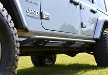 Load image into Gallery viewer, N-Fab Trail Slider Steps 07-17 Jeep Wrangler JK 4dr - SRW - Textured Black