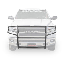 Load image into Gallery viewer, Go Rhino 19-24 Ram 1500 3100 Series StepGuard Center Grille + Brush Guards - Tex. Black