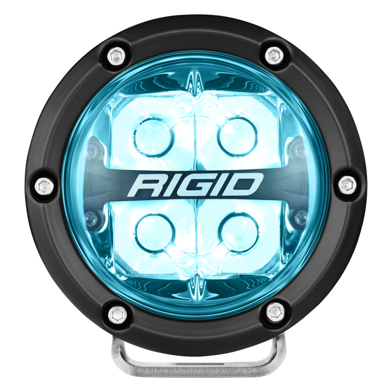 Rigid Industries 360-Series 4in LED Off-Road Spot Beam - RGBW (Pair)