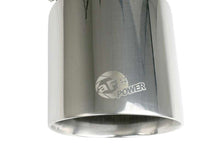 Load image into Gallery viewer, aFe MACH Force-Xp 2-1/2in 304 SS Clamp-On Exhaust Tip 2.5in In / 4.5in Out / 7in.L - Polished