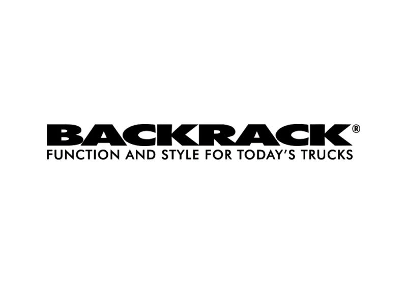 BackRack 22-23 Toyota Tundra Toolbox 21in No Drill Hardware Kit - Black