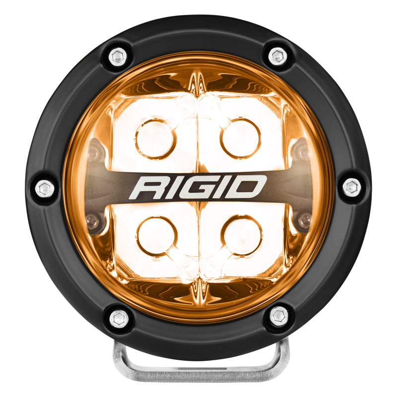 Rigid Industries 360-Series 4in LED Off-Road Spot Beam - RGBW (Pair)