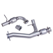 Load image into Gallery viewer, BBK 97-03 Ford F-150 4.6L/5.4L Short Mid Y Pipe w/Catalytic Converters
