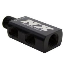 Load image into Gallery viewer, Nitrous Express Compact Distribution Block w/Gauge Port