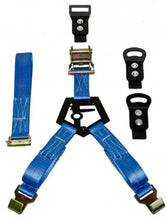 Load image into Gallery viewer, N-Fab Bed Mounted Rapid Tire Strap Universal - Gloss Black - Blue Strap