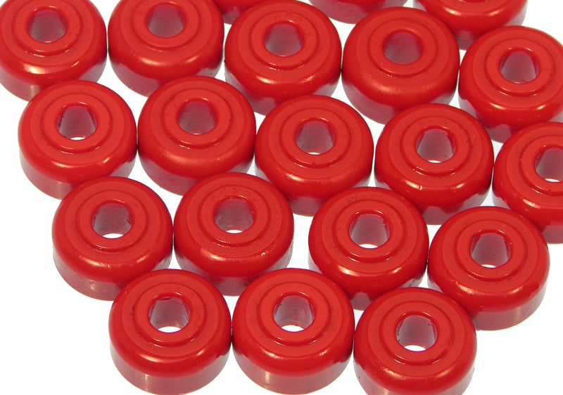 Prothane Universal End Link Bushings - 5/8 x 1.15in OD x 3/8in ID - Red