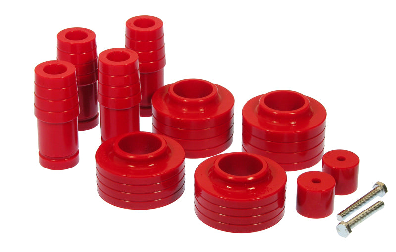 Prothane Jeep TJ 1.5in Lift Coil Spring Isolator - Red