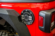 Load image into Gallery viewer, DV8 Offroad 2018+ Jeep JL Aluminum Fuel Door for 20-Pres Wrangler