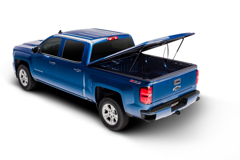 UnderCover 17-20 Toyota Tacoma 6ft Lux Bed Cover - Cement Gray (Req Factory Deck Rails)