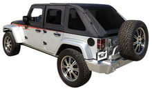 Load image into Gallery viewer, Rampage 2007-2018 Jeep Wrangler(JK) Unlimited Frameless Soft Top Kit - Black Diamond
