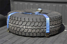 Load image into Gallery viewer, N-Fab Bed Mounted Rapid Tire Strap Universal - Gloss Black - Blue Strap