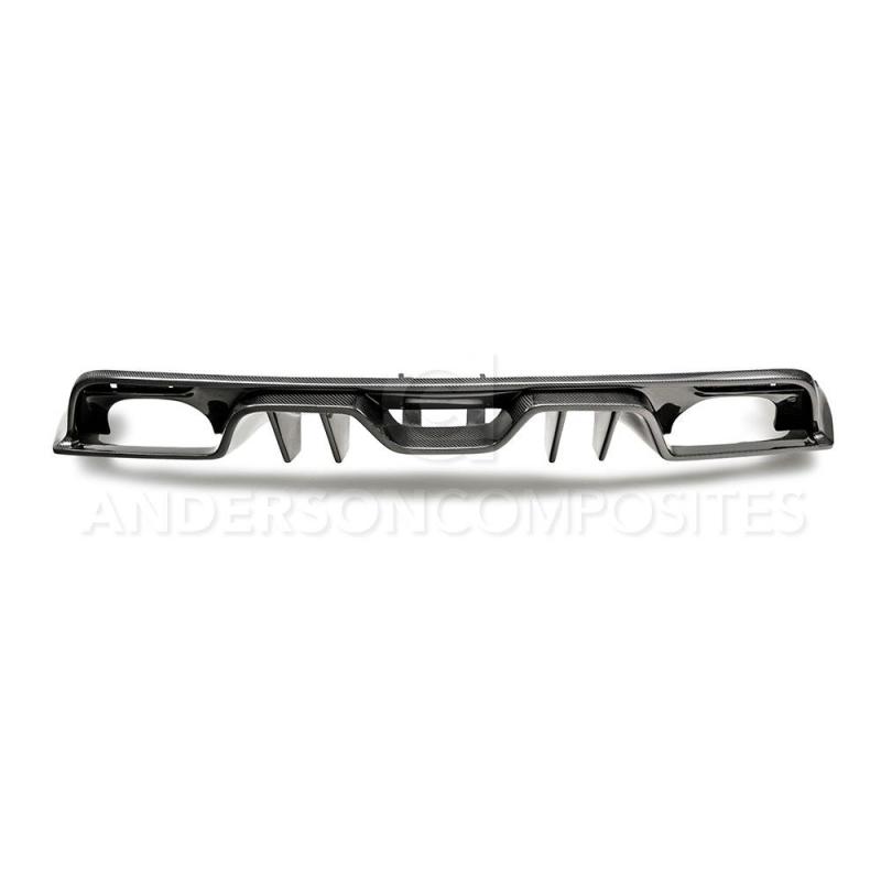 Anderson Composites 15-17 Ford Mustang Type-AR Rear Diffuser Quad Tip AJ-USA, Inc