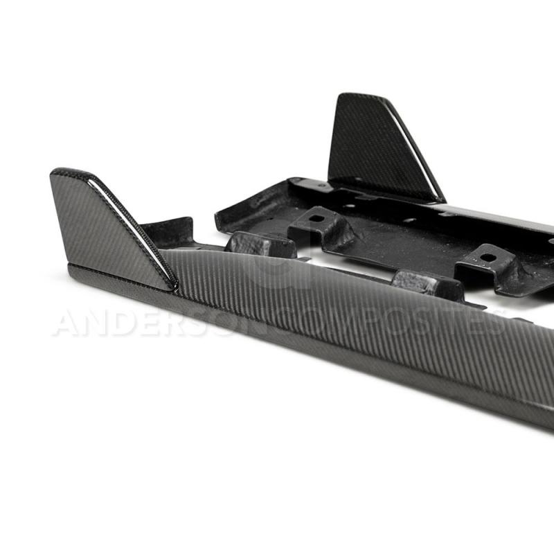 Anderson Composites 2015-2017 Ford Mustang GT350 Style Rocker Panel Splitter AJ-USA, Inc