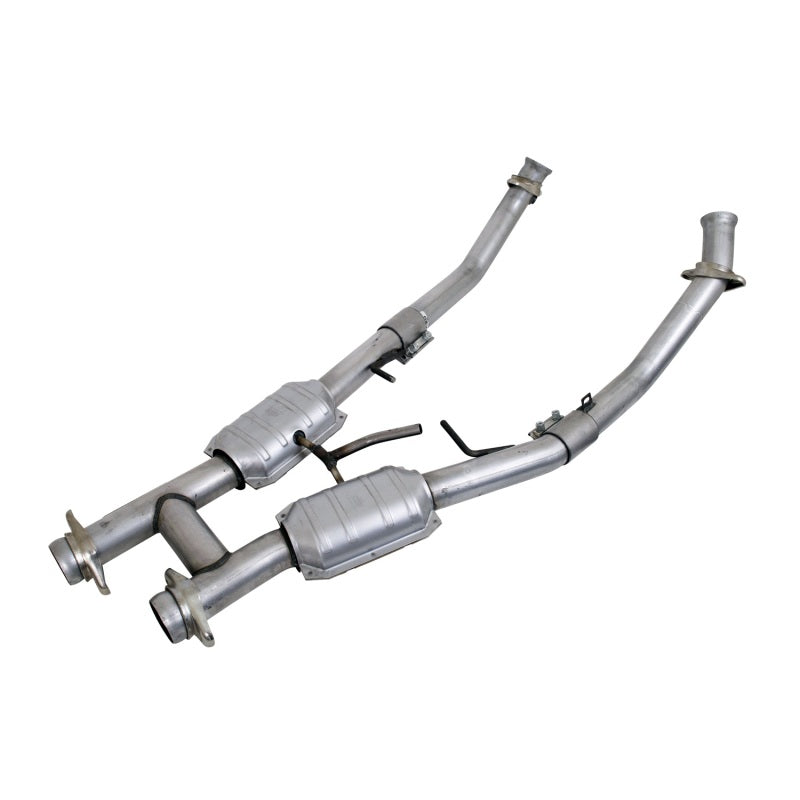 BBK 94-95 Mustang 5.0 High Flow H Pipe With Catalytic Converters - 2-1/2 AJ-USA, Inc