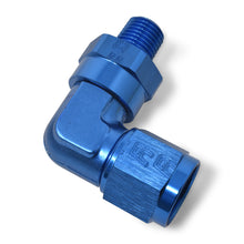 Load image into Gallery viewer, Russell Performance -10 AN 90 Degree Female to Male 3/8in Swivel NPT Fitting