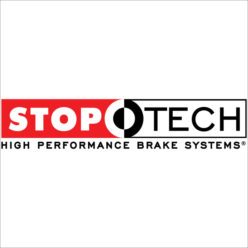 StopTech 14-16 Toyota Highlander Sport Drilled Rear Passenger Side Brake Rotor