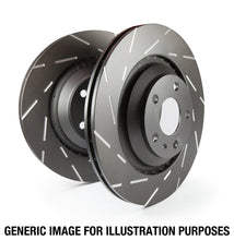 Load image into Gallery viewer, EBC 02 Audi A4 3.0 USR Slotted Front Rotors