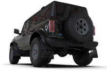 Load image into Gallery viewer, Rally Armor 21-22 Ford Bronco (Plstc Bmpr + RB - NO Rptr/Sprt) Blk Mud Flap w/Area Blue Logo