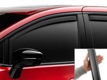 Load image into Gallery viewer, WeatherTech 17-26 Chrysler Pacifica Front Front Side Window Deflectors - Matte Blk