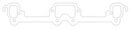 Cometic Chrysler LA V8 .064in ArmorCore Exhaust Manifold Gasket Set - With 4 BBL Carburetor