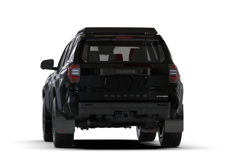 Rally Armor 25-26 Toyota 4Runner Black UR Mud Flap w/ White Logo