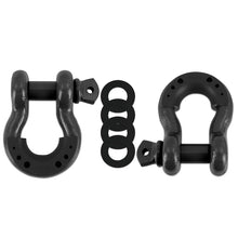 Load image into Gallery viewer, Mishimoto 3/4 Steel D-Ring Shackle Set 2 Pieces - Gun Metal