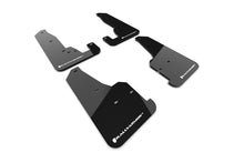 Load image into Gallery viewer, Rally Armor 18-22 Jeep Grand Cherokee SRT Trackhawk Black UR Mud Flap - White Logo