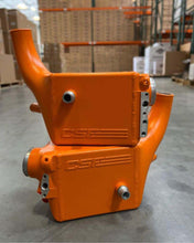 Load image into Gallery viewer, CSF 16-21 BMW M5 (F90) / 17-21 BMW M8 (F91/F92/F93) Twin Charge-Air-Cooler Set - Fire Orange Matte
