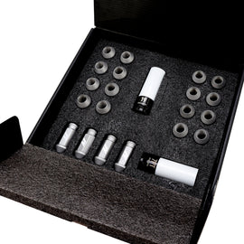 Mishimoto Steel Locking Lug Nuts M14x1.5 20pc Set Black