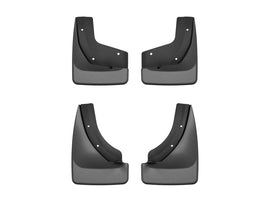 WeatherTech 21-26 Hyundai Seltos Front & Rear Mudflaps - Black
