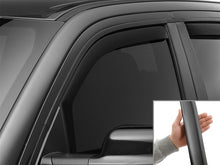 Load image into Gallery viewer, WeatherTech 19-26 Dodge Ram Truck Front Front Side Window Deflectors - Matte Blk