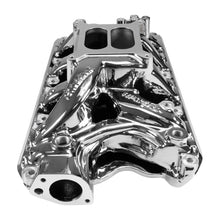 Load image into Gallery viewer, Edelbrock RPM Air-Gap Small Block Ford 351W Intake Manifold - Chrome Plasma Finish
