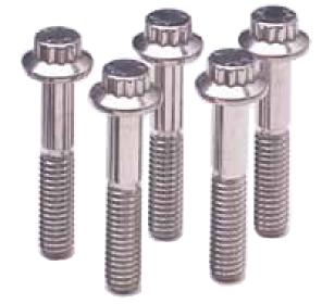 ARP 1/4 in.-20 RH Thread, 1.500 in 12 Point Bolts - Set of 5