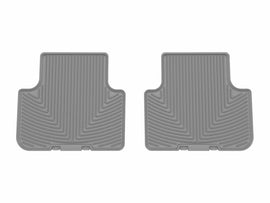WeatherTech 17-25 Audi Q7 2nd Row Rear All-Weather Floor Mats - Grey