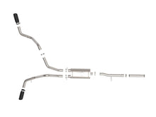 Load image into Gallery viewer, aFe Apollo GT Cat-Back Exhaust GM Trucks 09-18 V6-4.3L/V8-4.8/5.3L-Dual Rear-Side Exit Black Tips