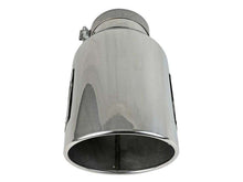 Load image into Gallery viewer, aFe Power Universal 5in Inlet 8in Outet MACH Force-XP Clamp-On Exhaust Tip - Polished