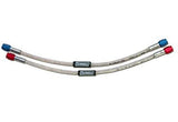 Russell Performance -4 AN to -3 AN 15in Pre-Made Nitrous and Fuel Line