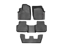 Load image into Gallery viewer, WeatherTech 17+ Audi Q7 Front &amp; Rear FloorLiners - Black