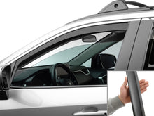 Load image into Gallery viewer, WeatherTech 19-25 Toyota Rav4 Front Front Side Window Deflectors - Matte Blk