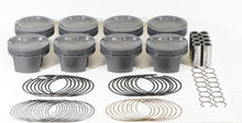 Load image into Gallery viewer, Mahle MS Piston Set SBF 408ci 4.030in Bore 4.000in Stroke 6.25in Rod .927 Pin -20cc 10.1 CR Set of 8