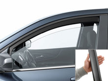 Load image into Gallery viewer, WeatherTech 18-24 Chevrolet Equinox Front Front Side Window Deflectors - Matte Blk
