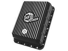 Load image into Gallery viewer, aFe POWER Pro Series Transmission Pan Black w/ Machined Fins RAM 3500 13-24 (AS69RC Transmission)