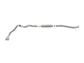 aFe Vulcan Series 3in Stainless Rear-Side Exit Exhaust Sys Polished Ford Ranger Raptor 22-26 L4-2.0L