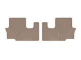 WeatherTech 2026 Hyundai Palisade/Palisade Hybrid Rear All-Weather Floor Mats 3rd Row - Tan