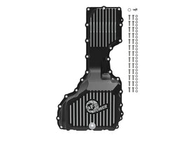 aFe 17-19 GM Diesel V8-6.6L L5P Engine Oil Pan w/ Machined Fins