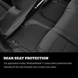 Husky Liners 2024 Lincoln Nautilus Weatherbeater Front & 2nd Seat Floor Liner - Blk