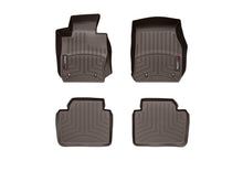 Load image into Gallery viewer, WeatherTech 2012+ BMW 3-Series Front and Rear FloorLiner - Cocoa