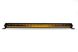 DV8 Offroad 20in Halo Elite Single Row Light Bar with Accent Light - White/Amber