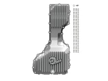 Load image into Gallery viewer, aFe GM Diesel Trucks 17-19 V8-6.6L L5P POWER Street Series Engine Oil Pan Raw w/ Machined Fins