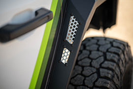 DV8 Offroad 18-25 Jeep Wrangler JL Armor Fender Flares